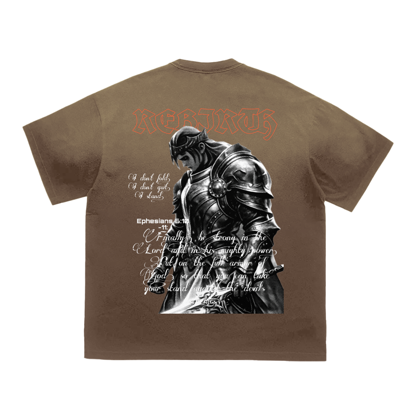 Tiger Stripe Gradient Washed T-Shirt