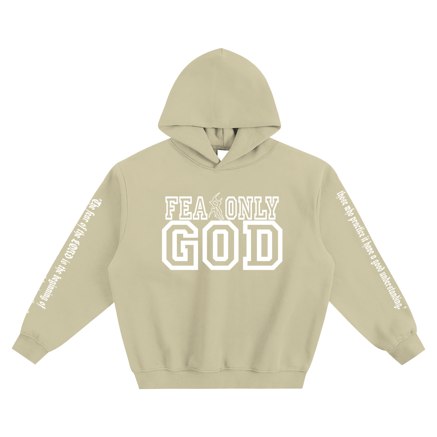 Fear only God hoodie