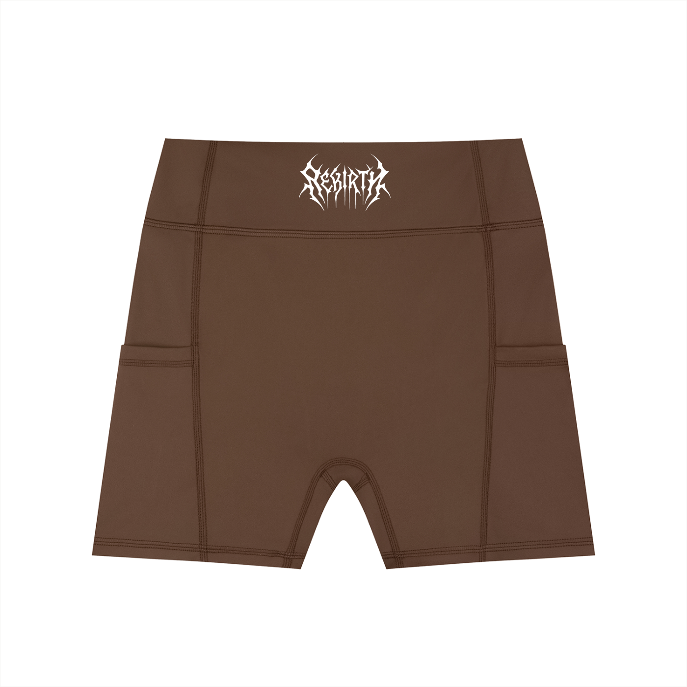 Women's High-Waisted Pocket Biker Shorts