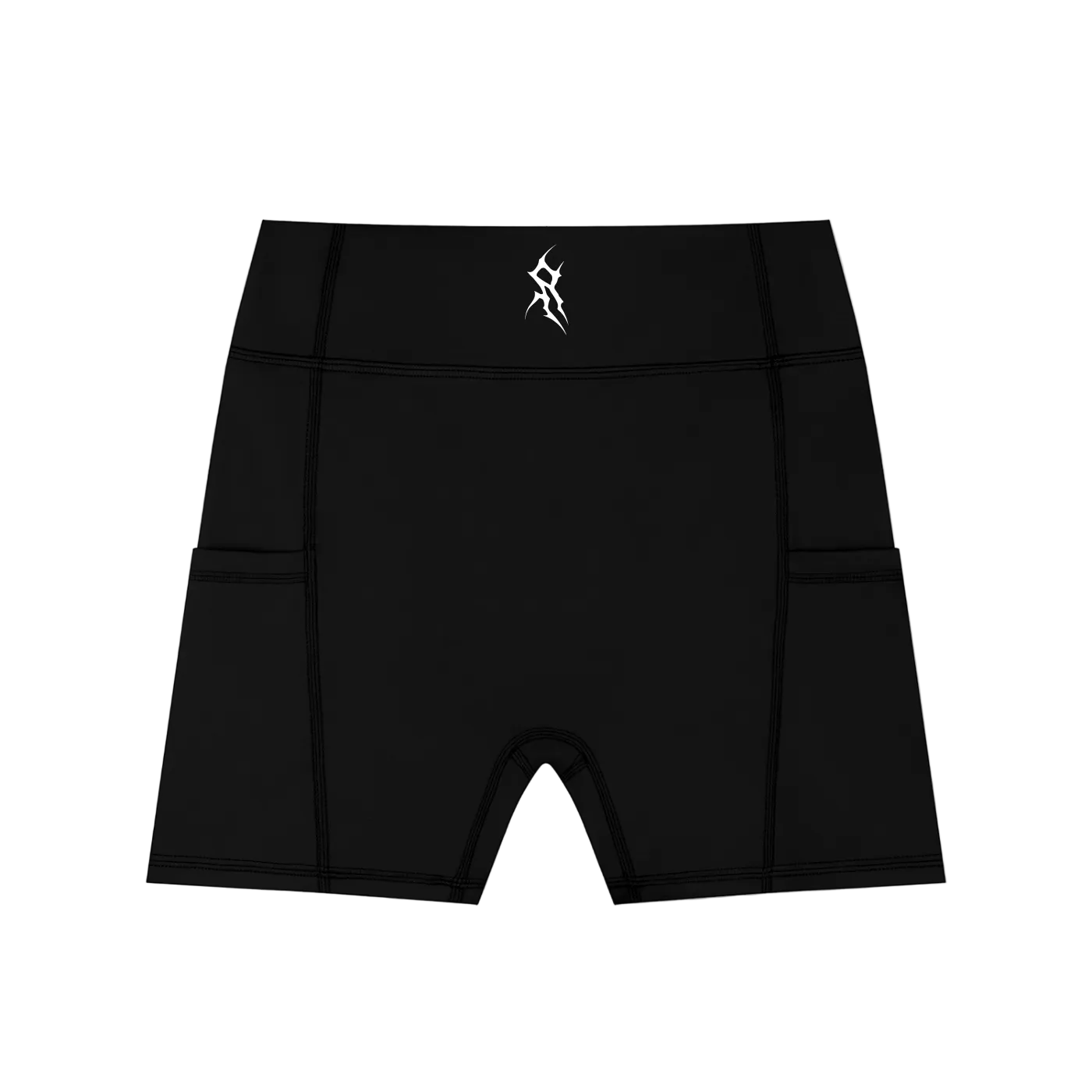 Women's High-Waisted Pocket Biker Shorts