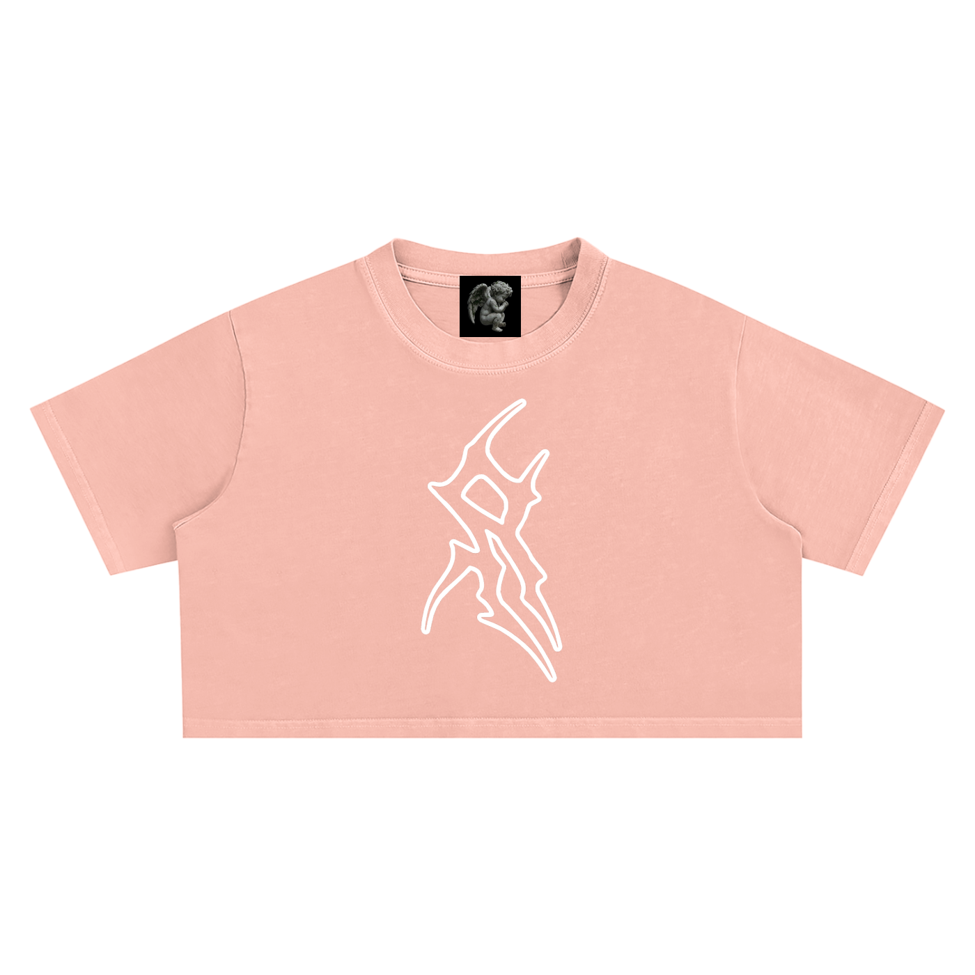 Snow Washed Crop Top