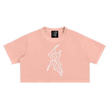 Snow Washed Crop Top
