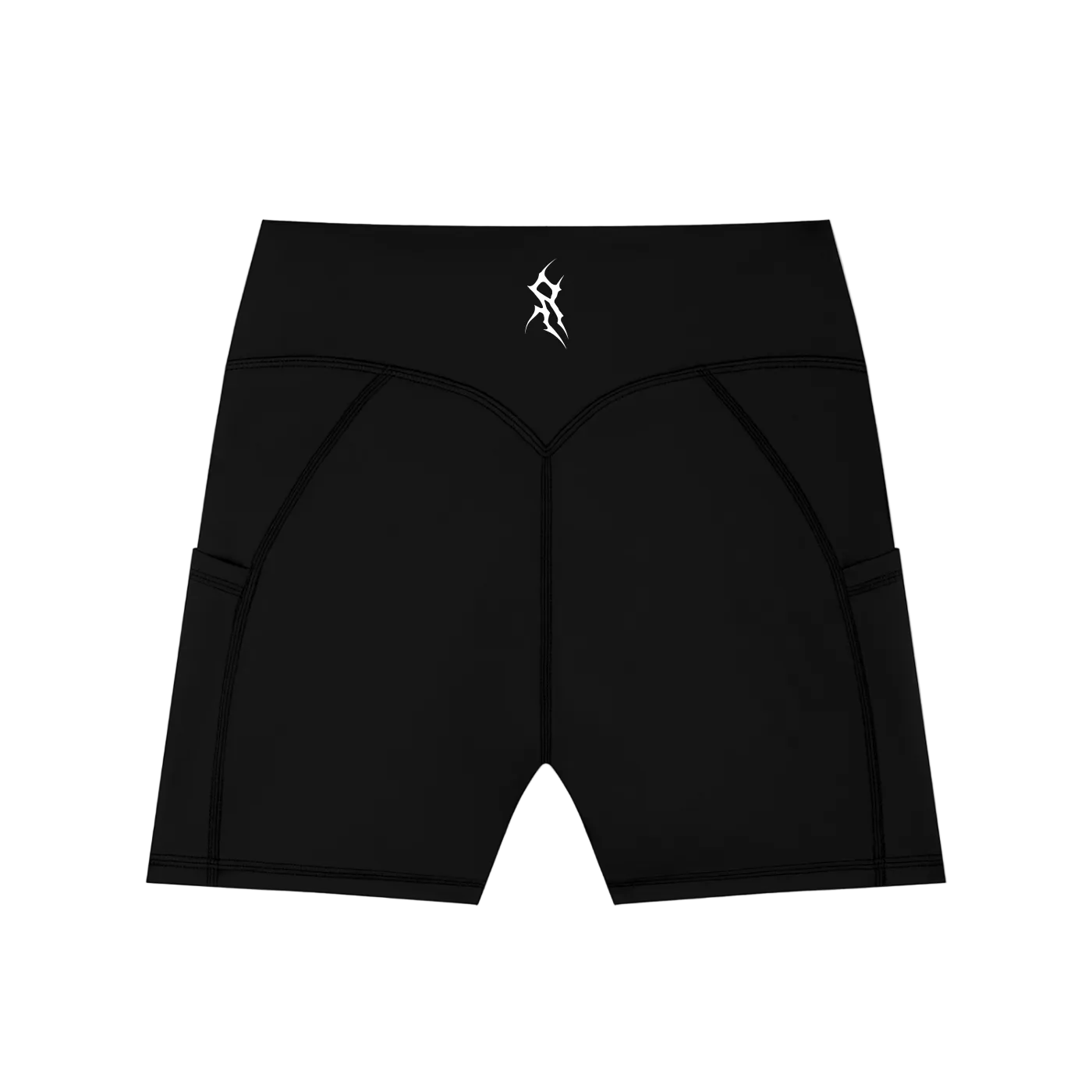 Women's High-Waisted Pocket Biker Shorts