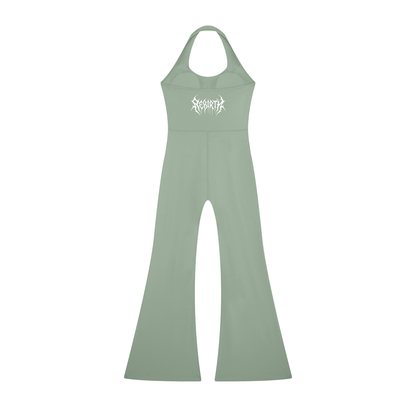 Women’s Halter Flared Jumpsuit