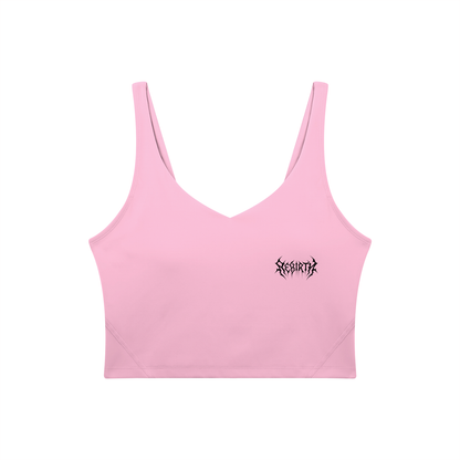 Women's V-Neck Yoga Sports Bra