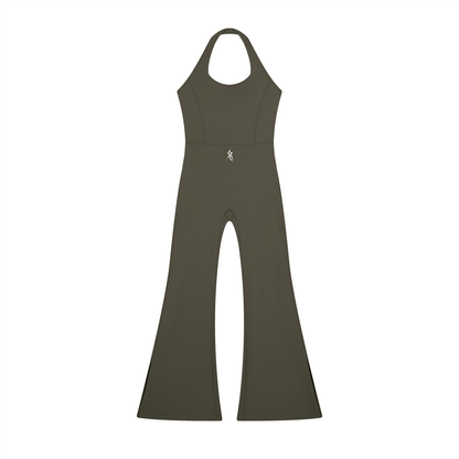 Women’s Halter Flared Jumpsuit