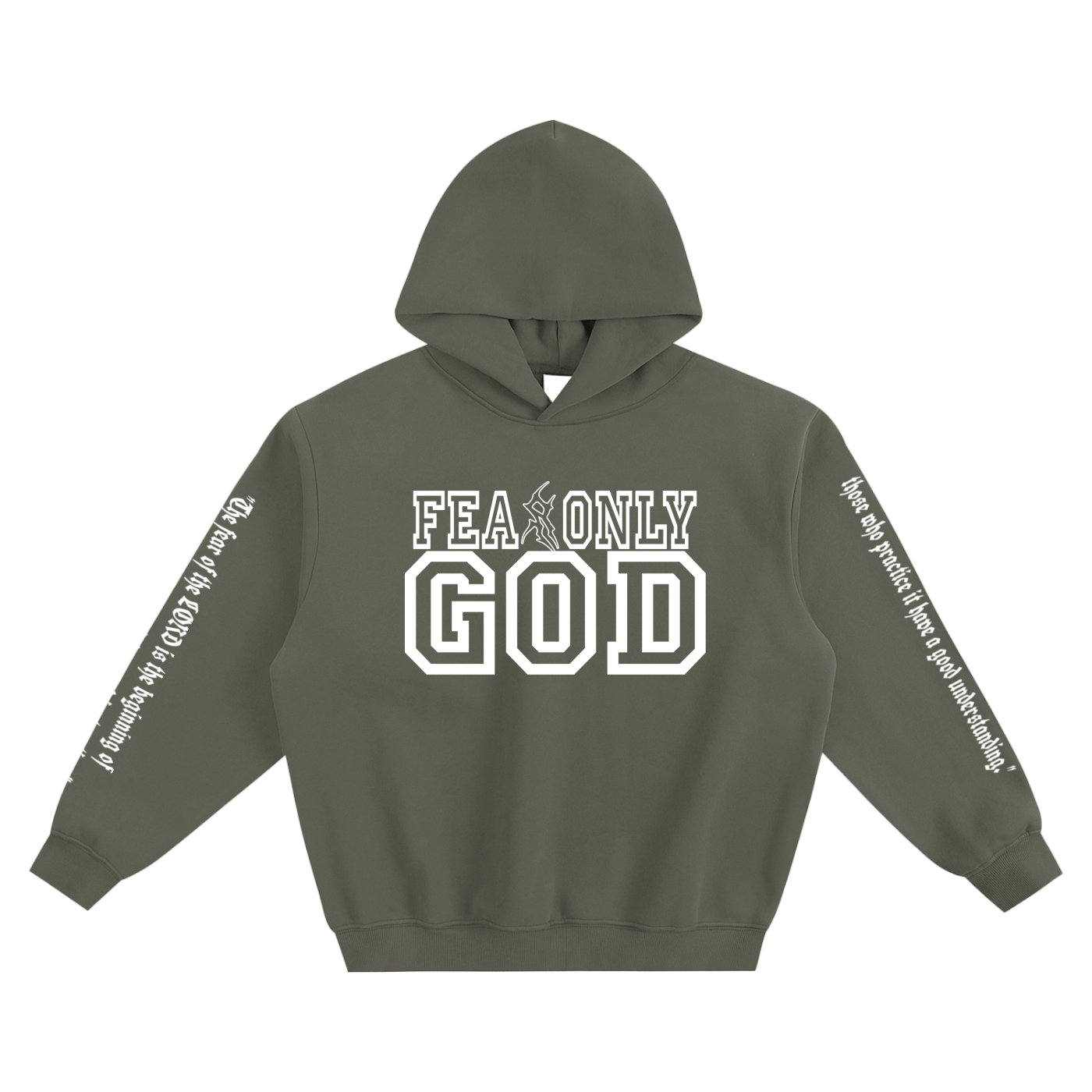 Fear only God hoodie