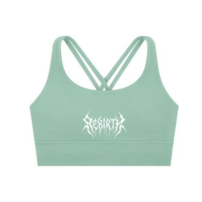Strappy Criss-Cross Sports Bra