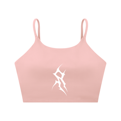 Spaghetti Strap Yoga Sports Bra
