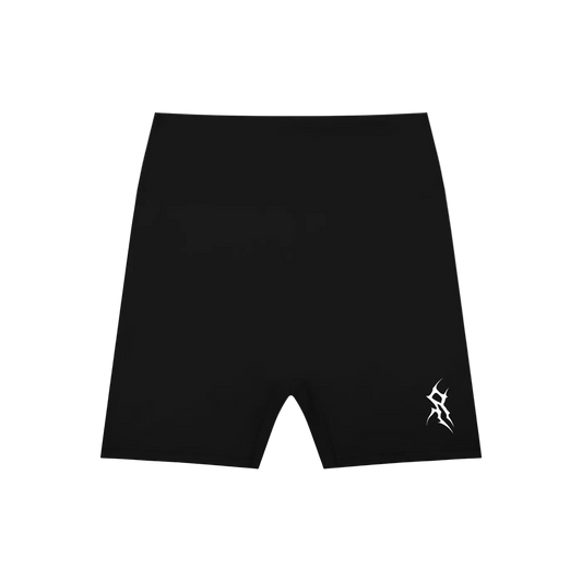 High-Waisted Blend Biker Shorts