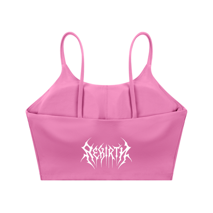 Spaghetti Strap Yoga Sports Bra