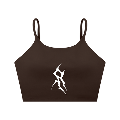 Spaghetti Strap Yoga Sports Bra