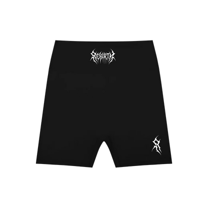 High-Waisted Blend Biker Shorts