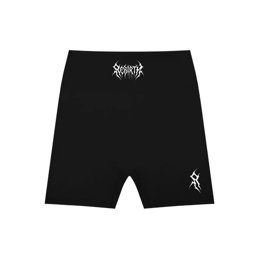 High-Waisted Blend Biker Shorts