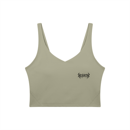 Women's V-Neck Yoga Sports Bra
