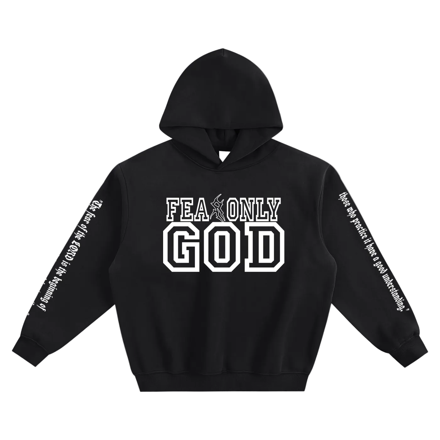 Fear only God hoodie
