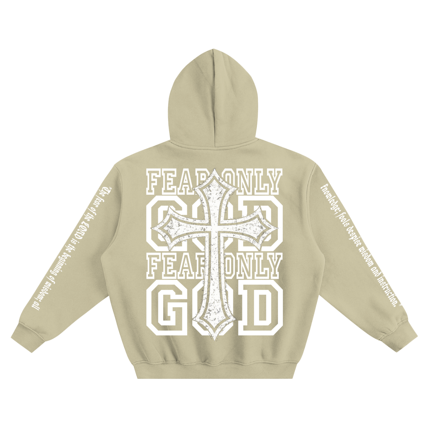 Fear only God hoodie