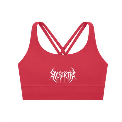 Strappy Criss-Cross Sports Bra