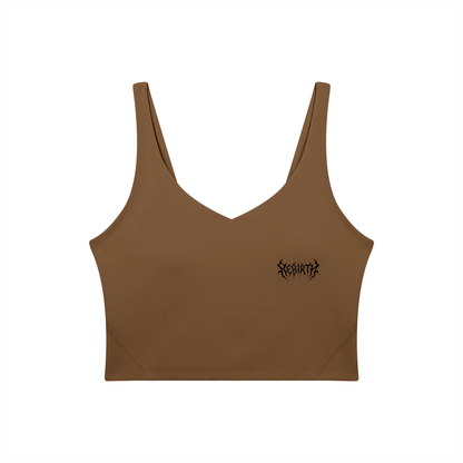 Women's V-Neck Yoga Sports Bra