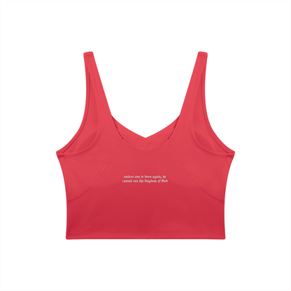 Women's V-Neck Yoga Sports Bra