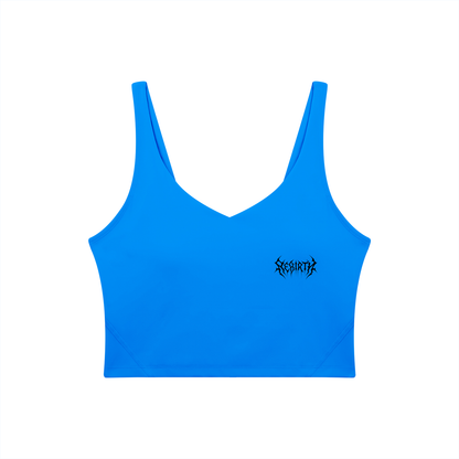 Women's V-Neck Yoga Sports Bra