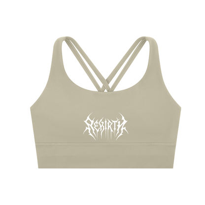 Strappy Criss-Cross Sports Bra