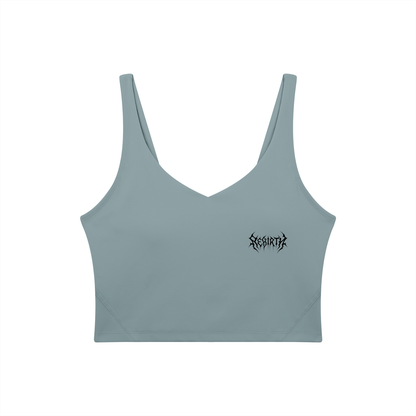 Women's V-Neck Yoga Sports Bra