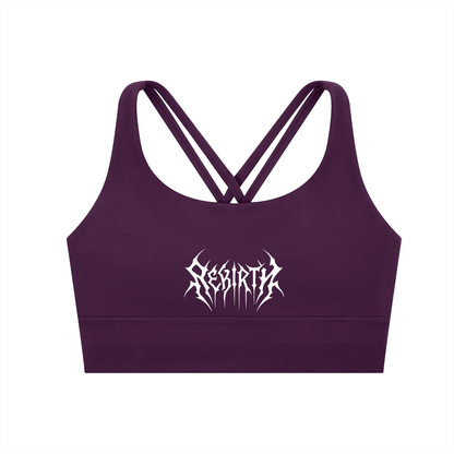 Strappy Criss-Cross Sports Bra