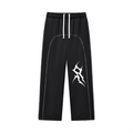 Contrast-Stitched Fleece Sweatpants