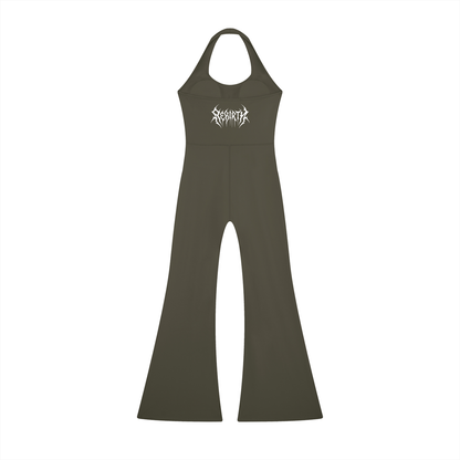 Women’s Halter Flared Jumpsuit