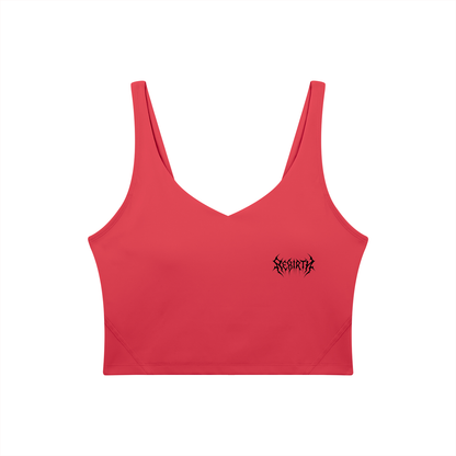 Women's V-Neck Yoga Sports Bra