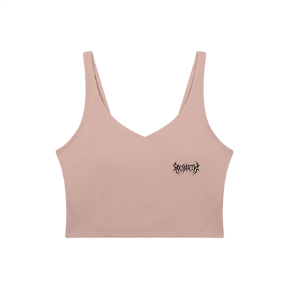 Women's V-Neck Yoga Sports Bra