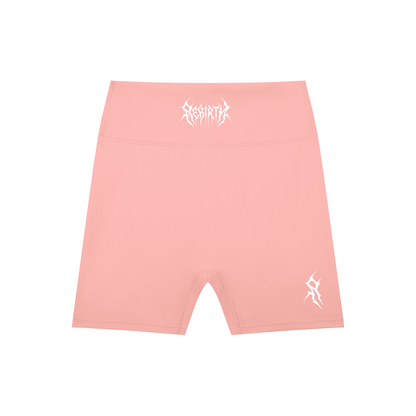 High-Waisted Blend Biker Shorts