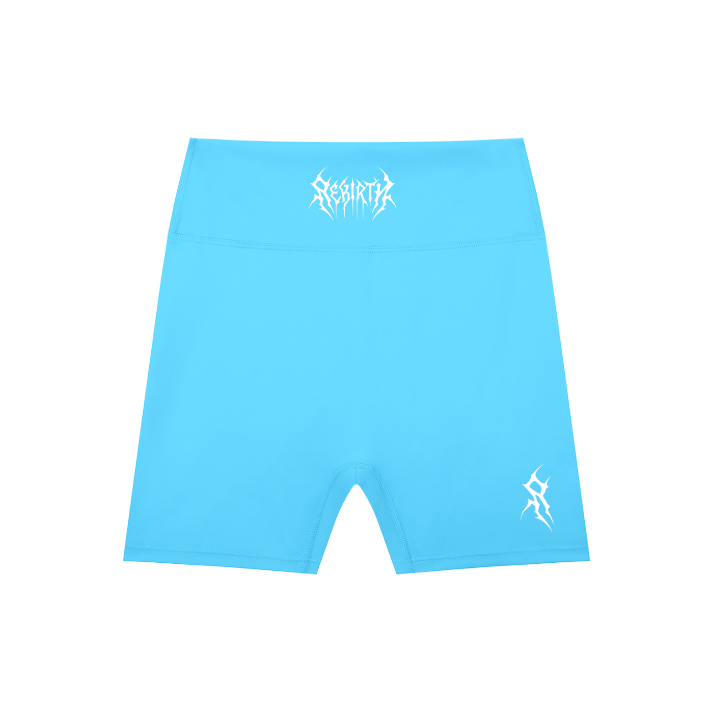 High-Waisted Blend Biker Shorts