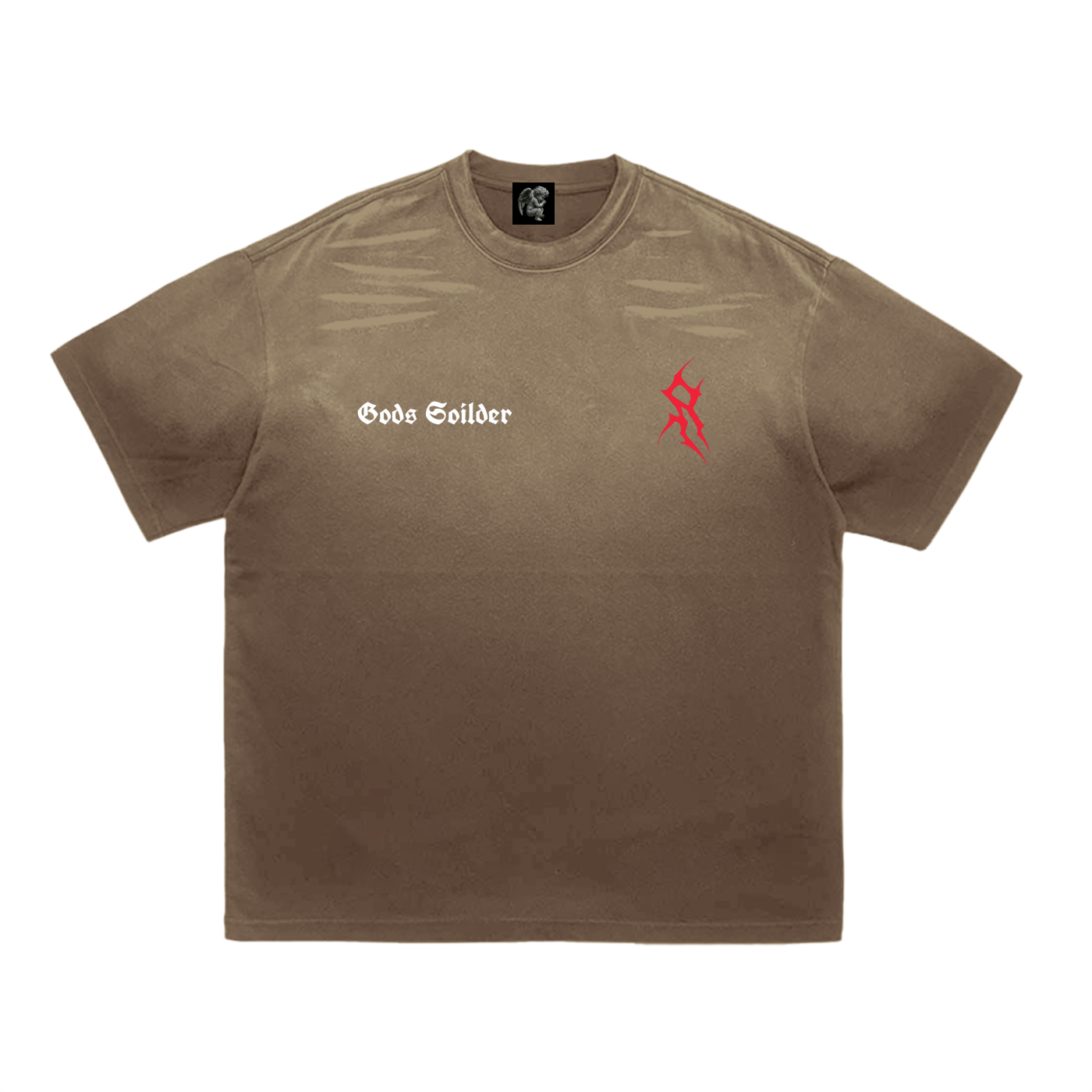 Tiger Stripe Gradient Washed T-Shirt