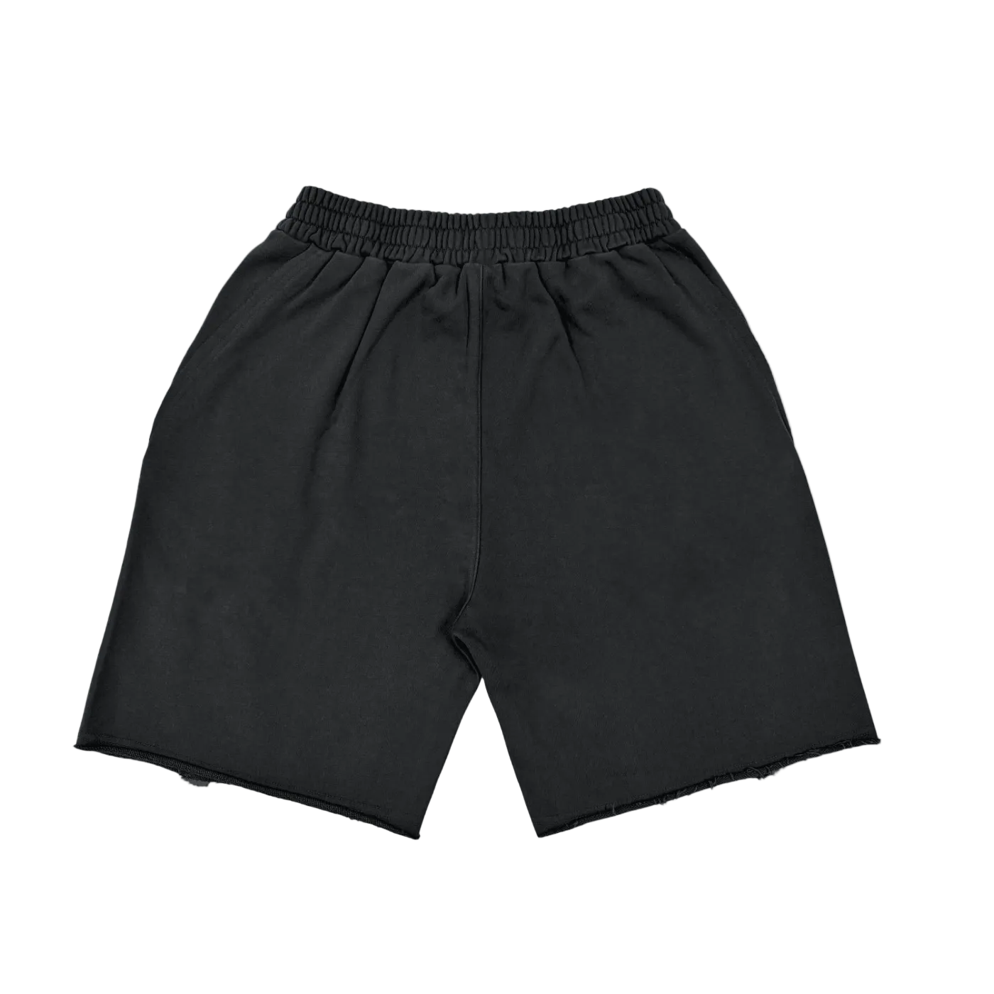 Vintage Washed Tiger Stripes Short Pants