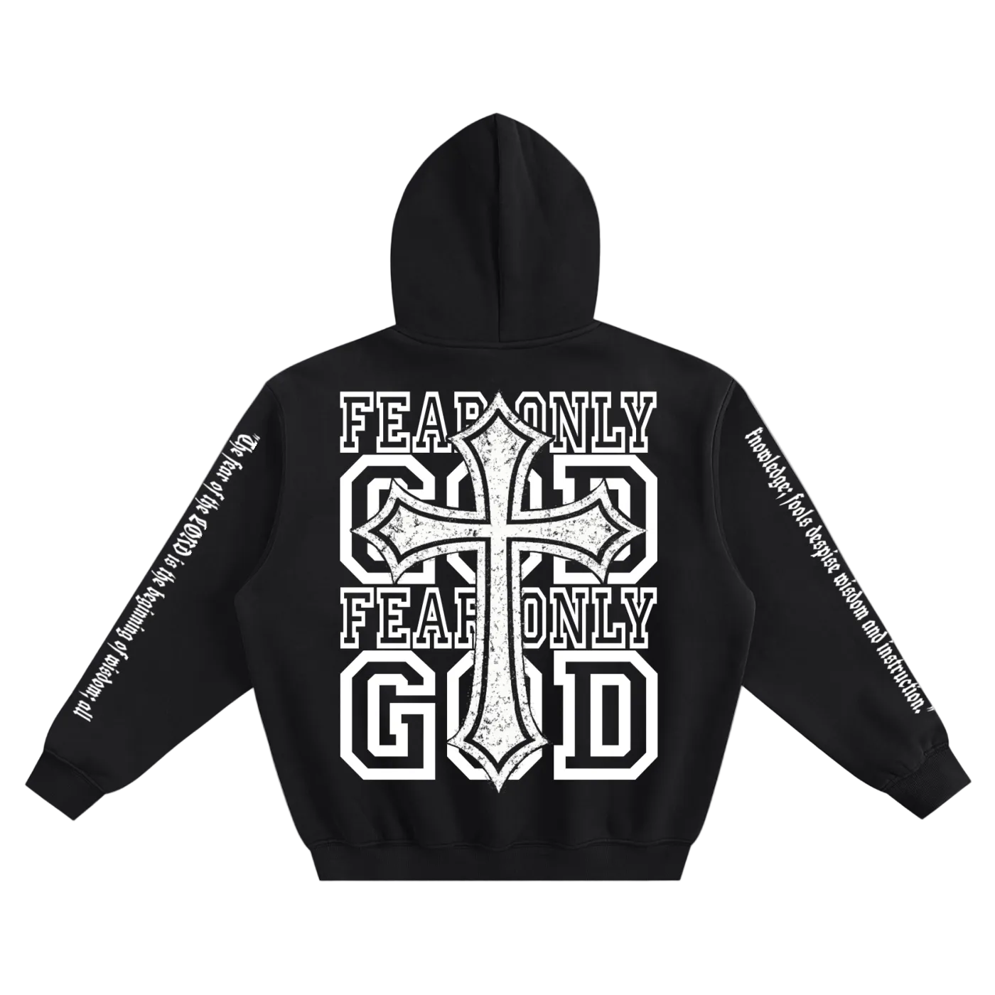 Fear only God hoodie