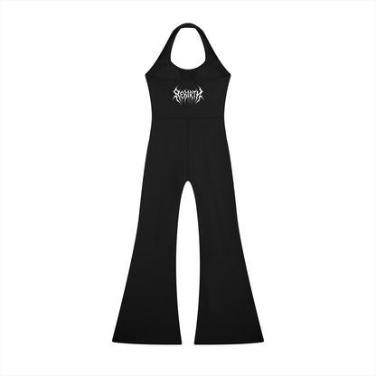 Women’s Halter Flared Jumpsuit