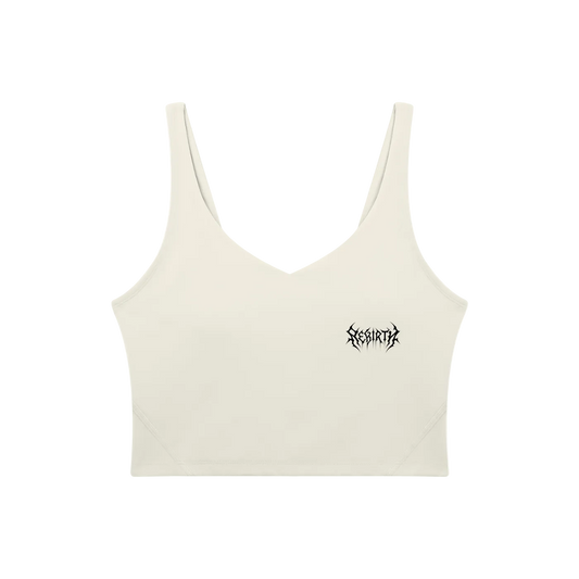 Women's V-Neck Yoga Sports Bra