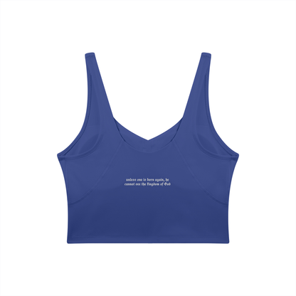 Women's V-Neck Yoga Sports Bra