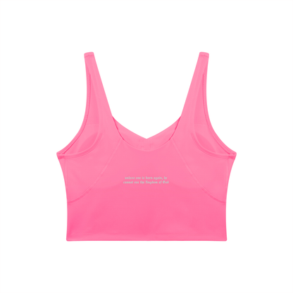 Women's V-Neck Yoga Sports Bra