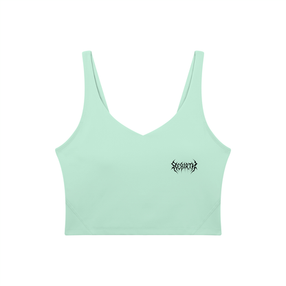 Women's V-Neck Yoga Sports Bra