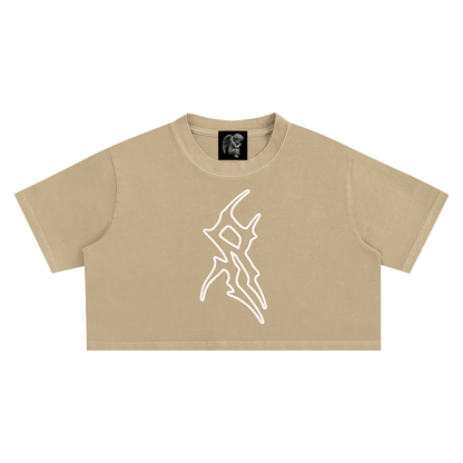 Snow Washed Crop Top