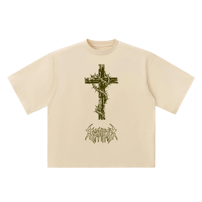 Jesus is king Oversized Drop Shoulder T-Shirt